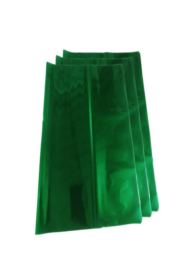 ESCAPER أوراق الجيلاتين الشفافة من السيلوفان من إسكابر (19 × 29 بوصة) - أوراق جيلاتين شفافة لتعبئة سلال الطعام، والأعمال الحرفية، والتغليف اليدوي، وسلال الهدايا، والتغليف الزخرفي (أخضر) - Image 1